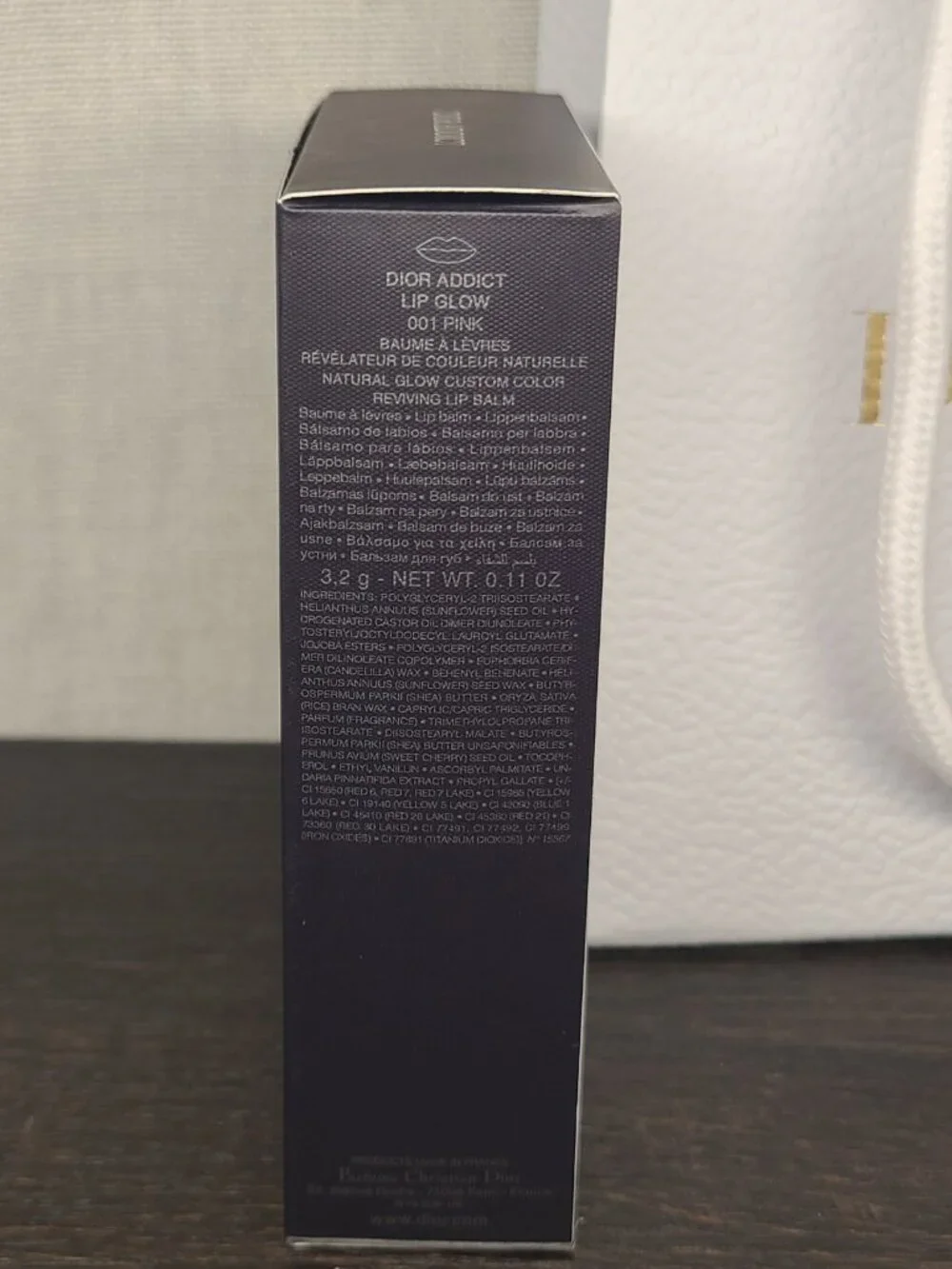 NEW Dior Addict Natural Glow Lip Essentials 3pc Set with Dior Gift Bag - Picture 7 of 12